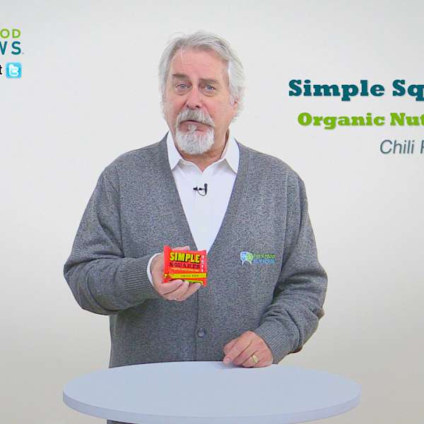Simple Squares Organic Nutrition Bar Chili Pep