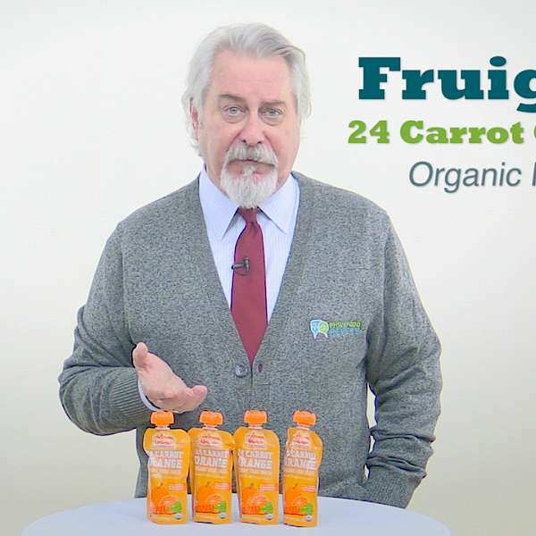 Fruigees 24 Carrot Orange Organic Fruit Snack