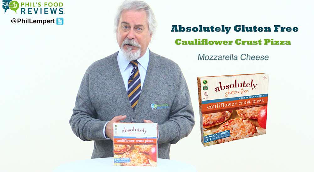 Absolutely Gluten Free Pizza Cauliflower Crust