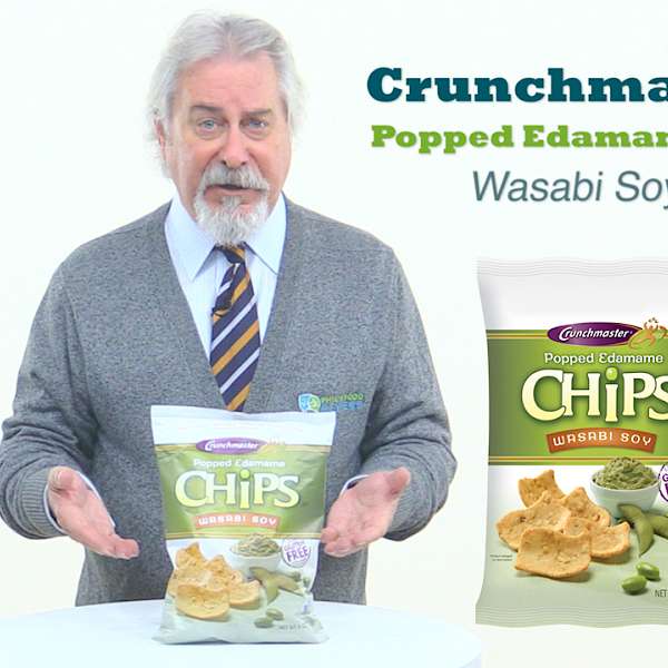 Crunchmaster Popped Edamame Chips Wasabi Soy