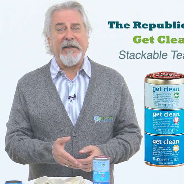 The Republic of Tea Get Clean® Stackable Tea Tin