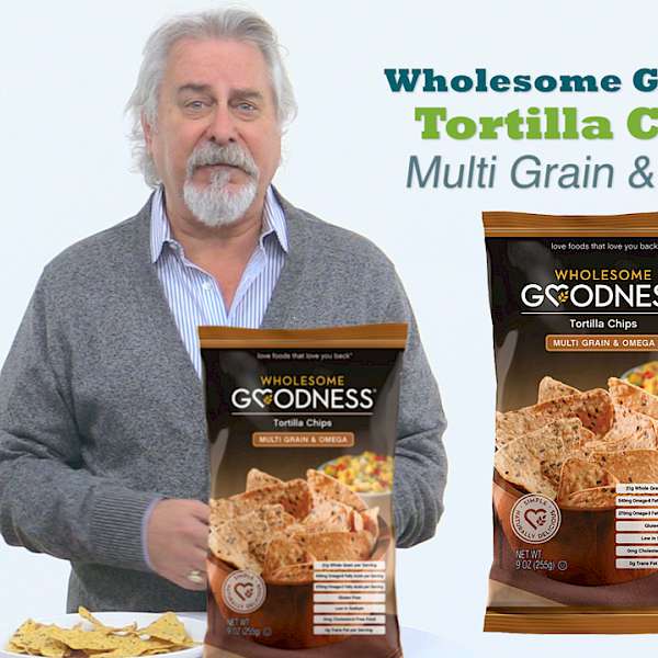 Wholesome Goodness Tortilla Chips Multi Grain & Omega