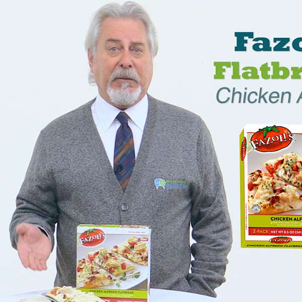 Fazoli's Flatbread Chicken Alfredo
