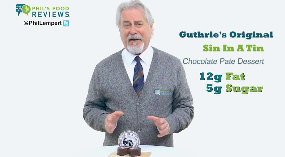 Guthrie's Original Sin In A Tin Chocolate Pate Dessert