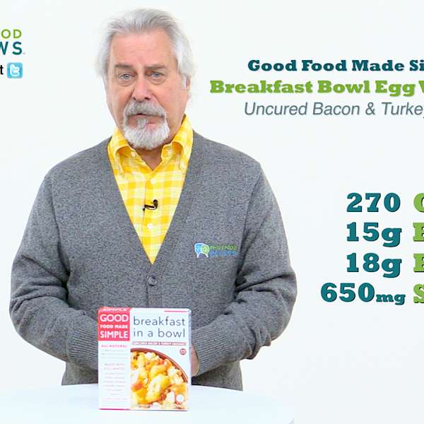 Good Food Made Simple Breakfast Bowl Egg Whites, Uncured Bacon & Turkey Sausage