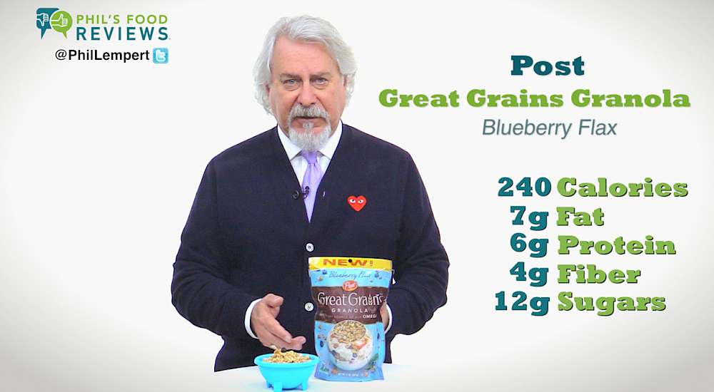 Post Great Grains Granola Blueberry Flax