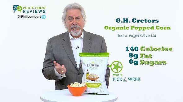 G.H. Cretors Organic Popped Corn Extra Virgin Olive Oil