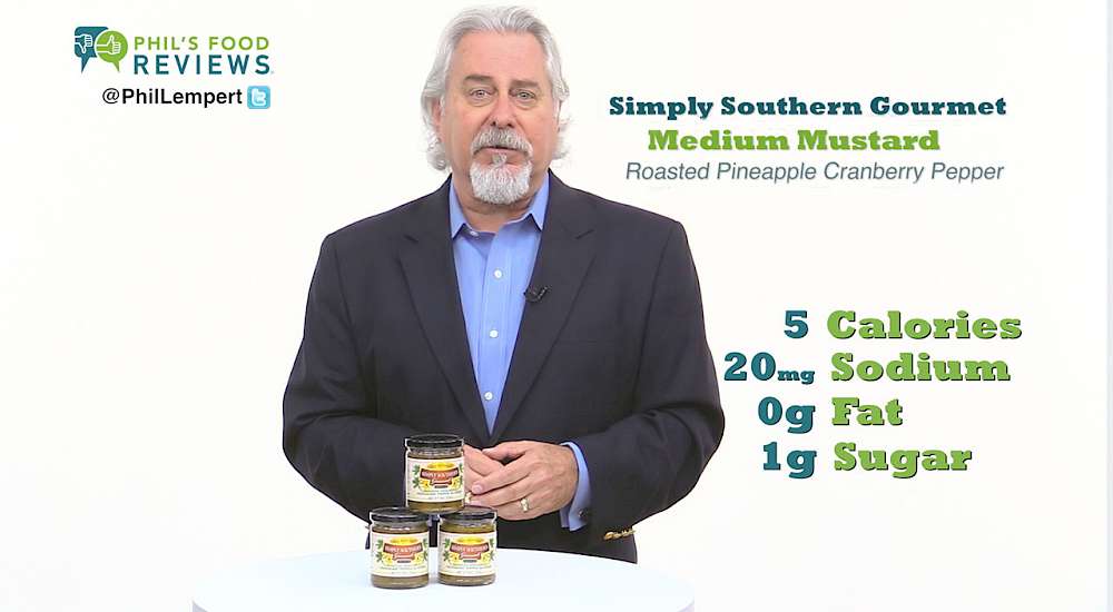 Simply Southern Gourmet Roasted Pineapple Cranberry Pepper Mustard