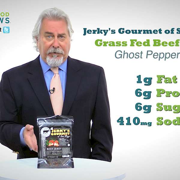 Jerky's Gourmet of San Diego Grass Fed Beef Jerky Ghost Pepper