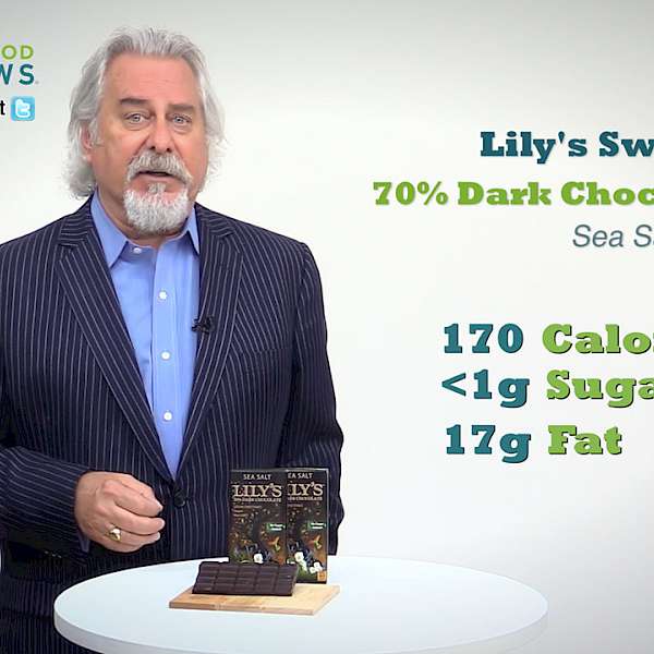 Lily's Sweets 70% Dark Chocolate Bar Sea Salt