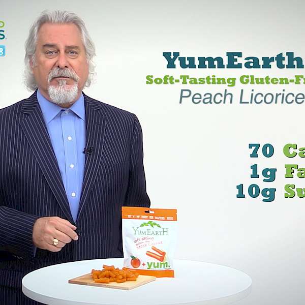 YumEarth Soft-Tasting Gluten-Free Peach Licorice