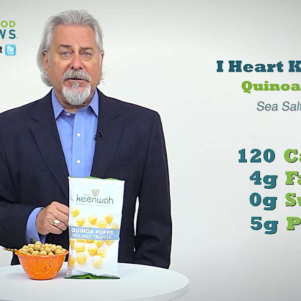 I Heart Keenwah Quinoa Puffs Sea Salt Truffle