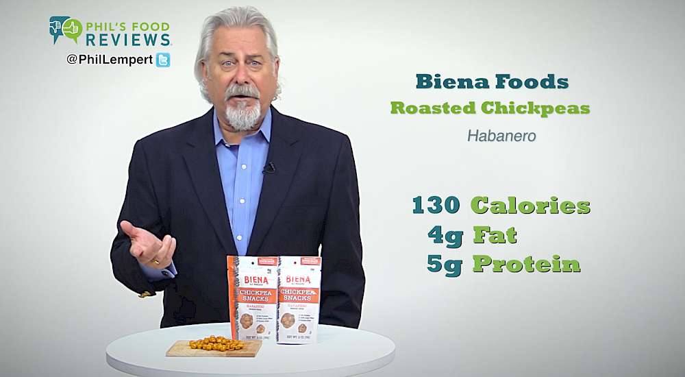 Biena Foods Roasted Chickpeas Habanero
