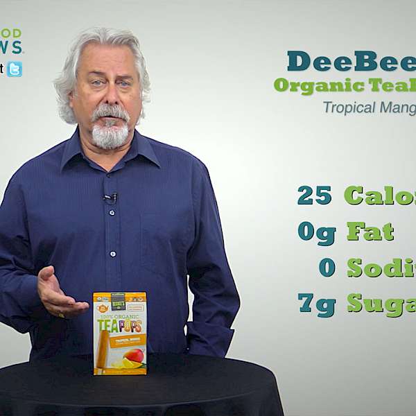 DeeBee's Organic TeaPops Tropical Mango