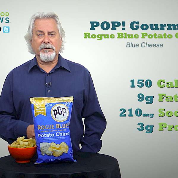 POP! Gourmet Rogue Blue Potato Chips Blue Cheese