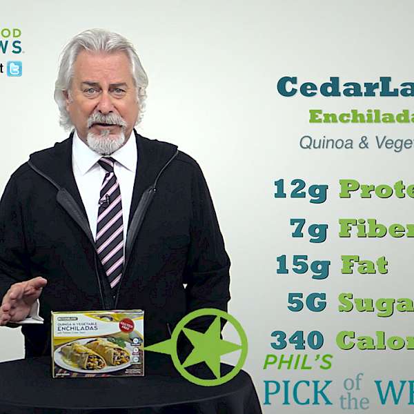 CedarLane Natural Foods Enchiladas Quinoa & Vegetable with Poblano Crema Sauce