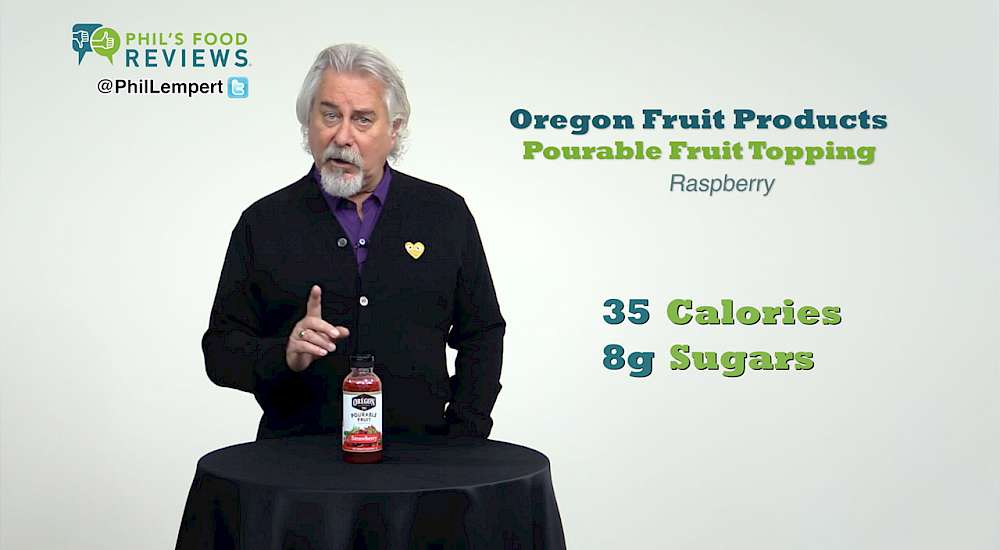 Oregon Fruit Products Pourable Fruit Raspberry is a HIT
