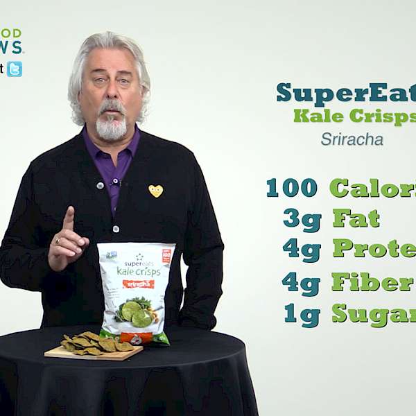 SuperEats Kale Crisps Sriracha is a HIT