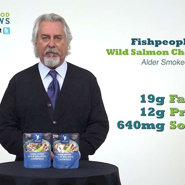 Fishpeople Chowder Alder Smoked Wild Salmon Chowder is a HIT