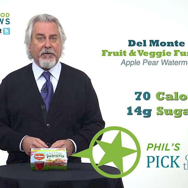 Del Monte Fruit & Veggie Fusions Apple Pear Watermelon is a HIT