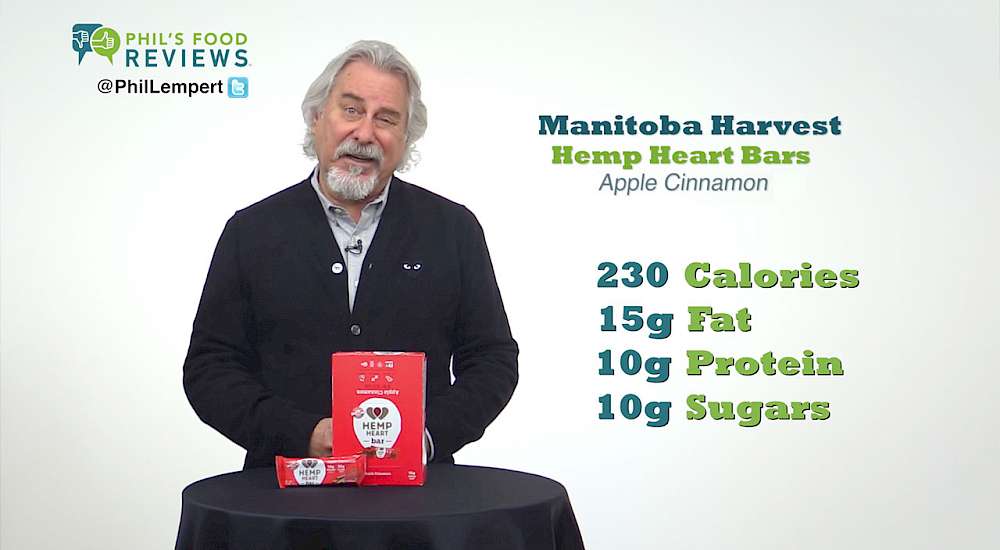 Manitoba Harvest Hemp Heart Bars Apple Cinnamon is a HIT!