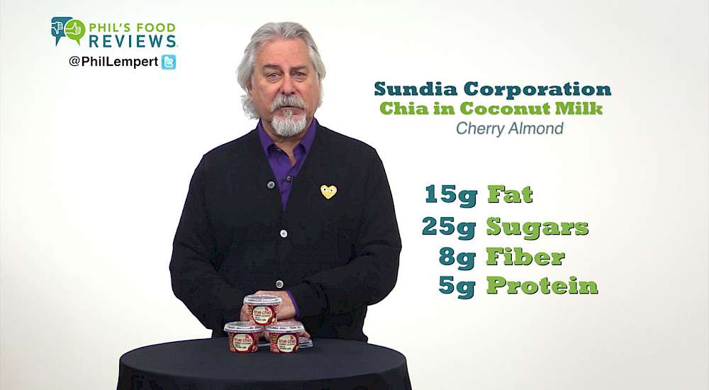 Sundia Corporation True Chia Cherry Almond in Coconut Milk