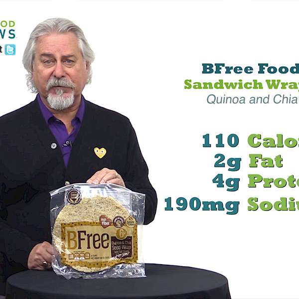 BFree Foods Sandwich Wraps Quinoa and Chia Seed Wrap with Teff and Flaxseeds