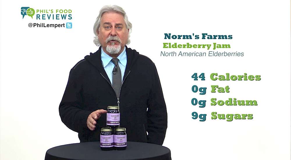 Norm's Farms Elderberry Jam is a HIT