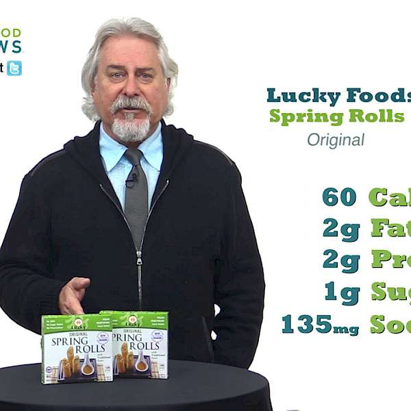 Lucky Foods Spring Rolls Original is a HIT
