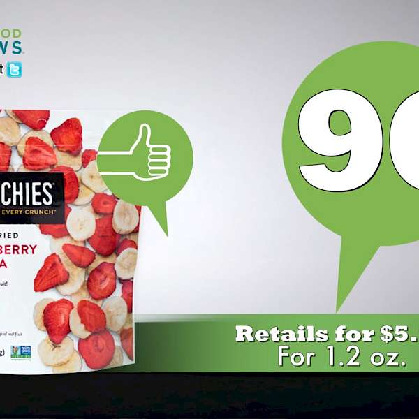 Crunchies Freeze-Dried Strawberry Banana is a HIT