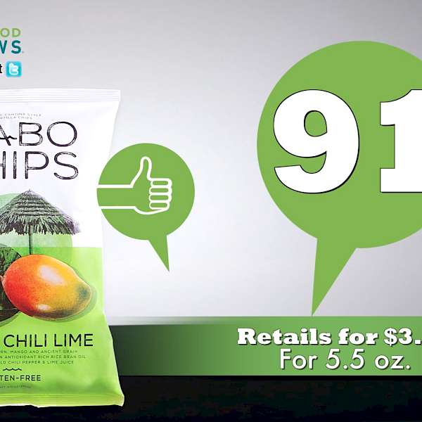 Cabo Chips Tortilla Chips Mango Chili Lime is a HIT.