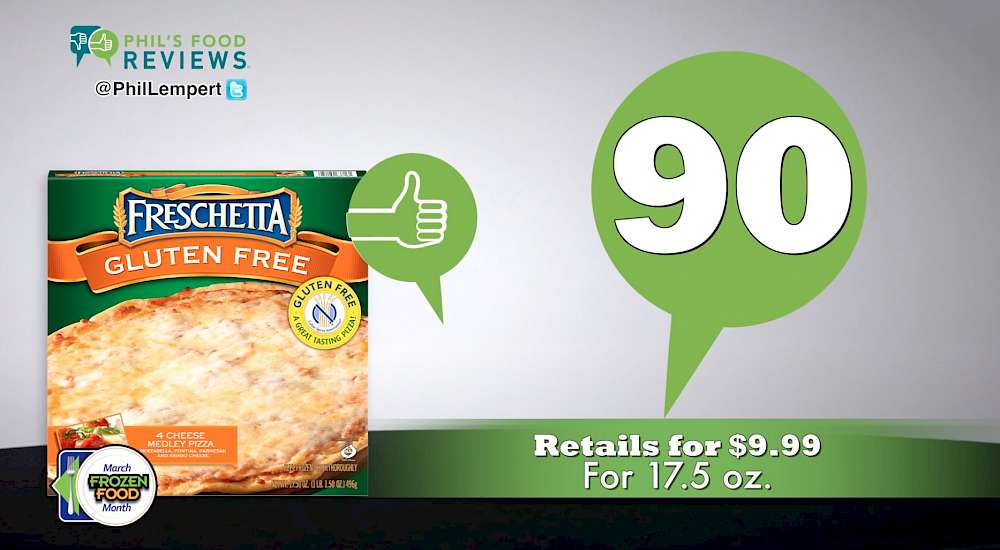 Freschetta Gluten Free 4 Cheese Medley is a HIT!