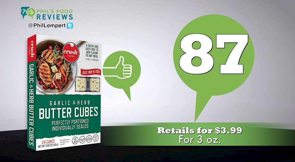 Crush Cubes Garlic Herb Butter Cubes is a HIT
